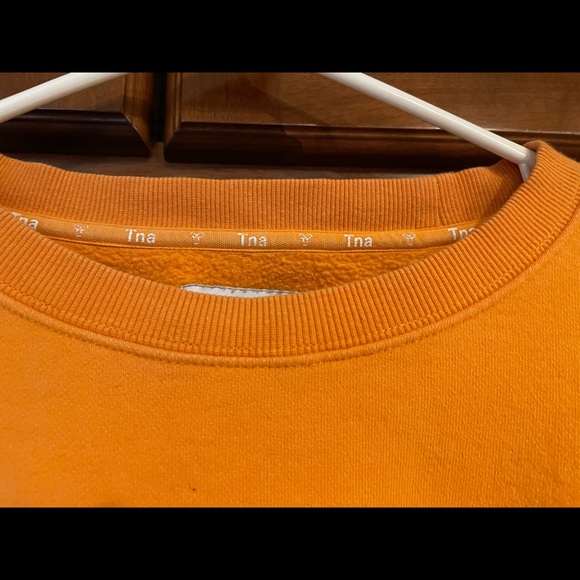 Aritzia used orange sweatshirt - Picture 11 of 13